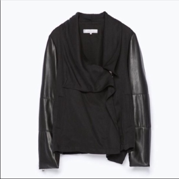 Zara Trafaluc Black Moto Jacket. Size XS. P/A1138/375 - Picture 3 of 7